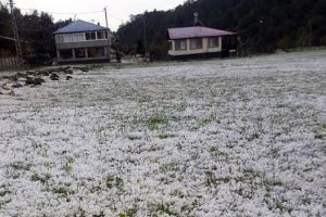 Osmaniye'deki 2 k&ouml;yde dolu yağışı etkili oldu