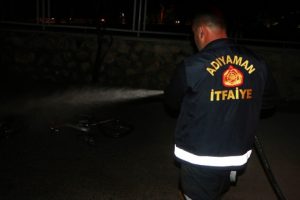 Adıyaman'da 2 bisikleti kundakladılar