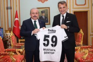 Fikret Orman'dan TBMM Başkanı Şentop'a ziyaret