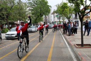 Selanik'ten, Samsun'a 1453 kilometre pedal &ccedil;evirecekler