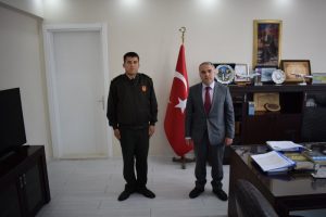 Yeni askerlik şube başkanı g&ouml;reve başladı