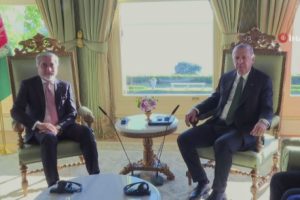 Cumhurbaşkanı Erdoğan yabancı devlet başkanlarını ağırladı