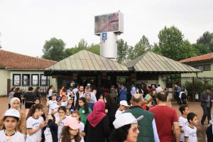 Bursa'da yağmura aldırış etmediler, Zoopark'a akın ettiler