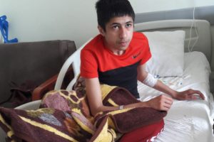 Sokakta bulunan parmaklar, kaza ge&ccedil;iren Hasan'ın &ccedil;ıktı