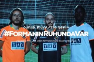 Aytemiz Alanyaspor'un yeni formalarına Sural'lı tanıtım