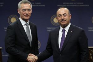 &Ccedil;avuşoğlu, Stoltenberg ile bir araya geldi