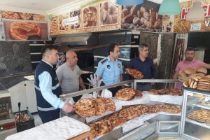 Bursa Gemlik'te zabıtadan fırın denetimi