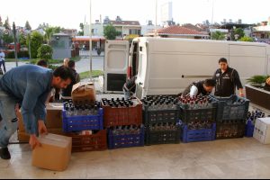 Turizm sezonu &ouml;ncesi Fethiye'de sahte i&ccedil;ki operasyonu