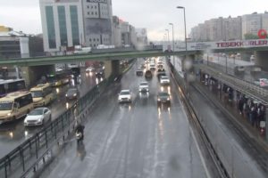 İstanbul'da yağmur etkili olmaya başladı
