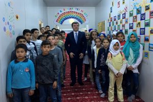 Dışişleri Bakan Yardımcısı Kıran, yetim &ccedil;ocukları ziyaret etti