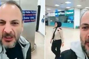 Atat&uuml;rk Havalimanı'nda &ccedil;ekilen skandal g&ouml;r&uuml;nt&uuml;lerle ilgili hapis talebi!