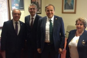 CHP'lilerle g&ouml;r&uuml;şen DSP'li Er&ccedil;elebi: İnşallah T&uuml;rkiye'yi hukuksuzluk s&uuml;recinden &ccedil;ıkaracağız