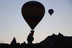 Kapadokya b&ouml;lgesini Nisan ayında 360 bin turist ziyaret etti