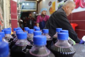Irak'ta ramazanın vazge&ccedil;ilmezi şerbetler
