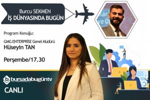 Burcu Sekmen İş D&uuml;nyasında Bug&uuml;n (H&uuml;seyin Tan)