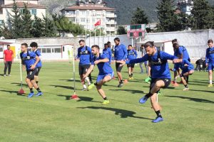 Hatayspor, Giresunspor ma&ccedil;ı hazırlıklarını s&uuml;rd&uuml;r&uuml;yor