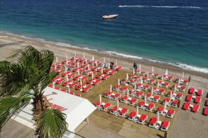 Turizmin başkenti Antalya mavi bayrakta d&uuml;nya lideri