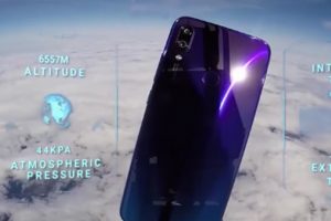 Xiaomi, Redmi Note 7'yi uzaya fırlatıp fotoğraf &ccedil;ekti