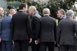 Cumhurbaşkanı Erdoğan AK Parti İstanbul İl Başkanlığı'na geldi
