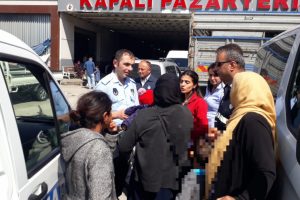 Bursa'da Gemlik zabıtasından dilenci operasyonu
