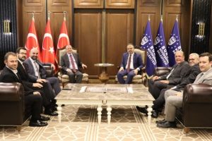 Bursa Ticaret Borsası'ndan Başkan Aktaş'a ziyaret