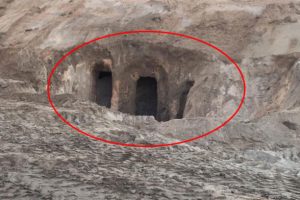 Kapadokya'da tesad&uuml;fen yeraltı şehri bulundu