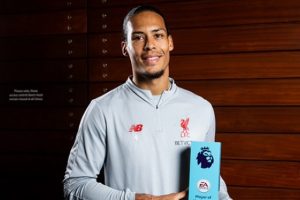 Premier Lig'de yılın futbolcusu Virgil van Dijk oldu