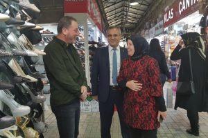 AK Parti Bursa Milletvekili G&ouml;zge&ccedil; teşekk&uuml;r turunda