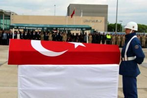 Uzman &Ccedil;avuş Halil İbrahim &Ouml;zt&uuml;rk t&ouml;renle uğurladı
