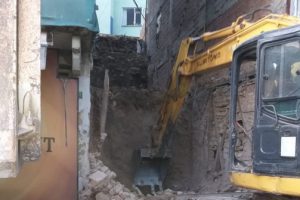 Bursa'da Doktor Seyfi'nin evinin yıkımı tamamlandı