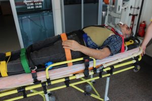 Bursa'da kaynak yaptığı silodan d&uuml;şen iş&ccedil;i yaralandı