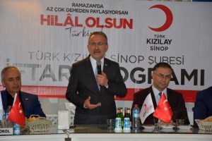 Kızılay'dan şehit yakınları ve gazilere iftar