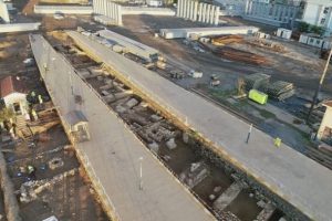 Haydarpaşa Garı yakınında top mermisi bulundu