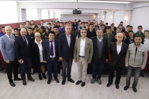 Bursa İMSİAD Başkanı Andı&ccedil;, &ouml;ğrencilerle bir araya geldi