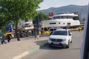 Bursa'da trafikte sürücülerin şok anları