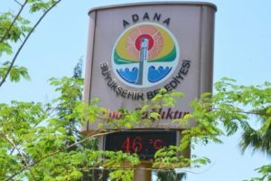 Adana'da sıcaklık 46 dereceye kadar y&uuml;kseldi