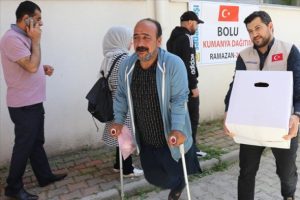Sadakataşı'ndan Bolu'da ramazan yardımı