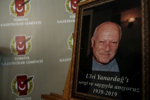 Gazeteci Ulvi Yanardağ son yolculuğuna uğurlandı