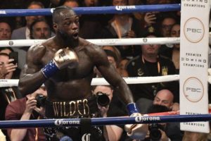 Deontay Wilder'dan Dominic Breazeale'ye &ouml;l&uuml;m tehdidi
