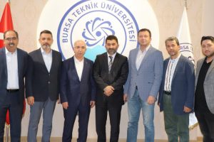 MÜSİAD'dan Bursa Teknik Üniversitesi Rektörü Karademir'e ziyaret