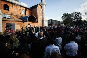 ABD'de kundaklanan Diyanet Camii yeniden hizmete açılacak