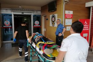 Bursa İnegöl'de trafik kazası: 1 yaralı