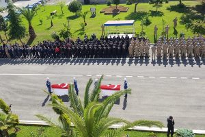 Suya kapılarak şehit olan askerler i&ccedil;in t&ouml;ren d&uuml;zenlendi