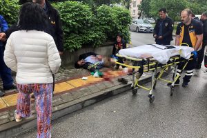 Bursa'da &ccedil;ılgın gencin &ouml;fkesinin bedeli ağır oldu!