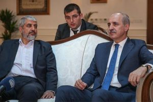 Kurtulmuş, Halid Meşal'i kabul etti
