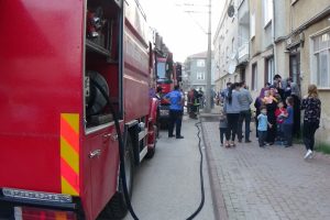Bursa'da çocukların torpille oyunu yangınla bitti