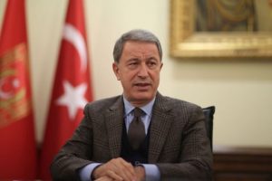 Bakan Akar, Rus mevkidaşıyla g&ouml;r&uuml;şt&uuml;