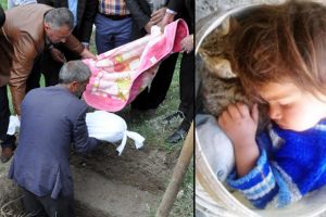 Cansız bedeni bulunmuştu... Minik Nurcan'a en acı veda