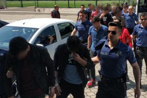 Samsun'da DEAŞ'tan 16 zanlı adliyede