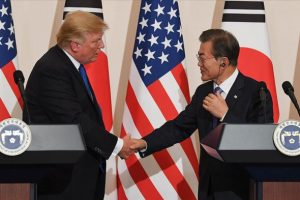 Moon'dan Kuzey Kore'ye karşı ABD ile ortak hareket vurgusu
